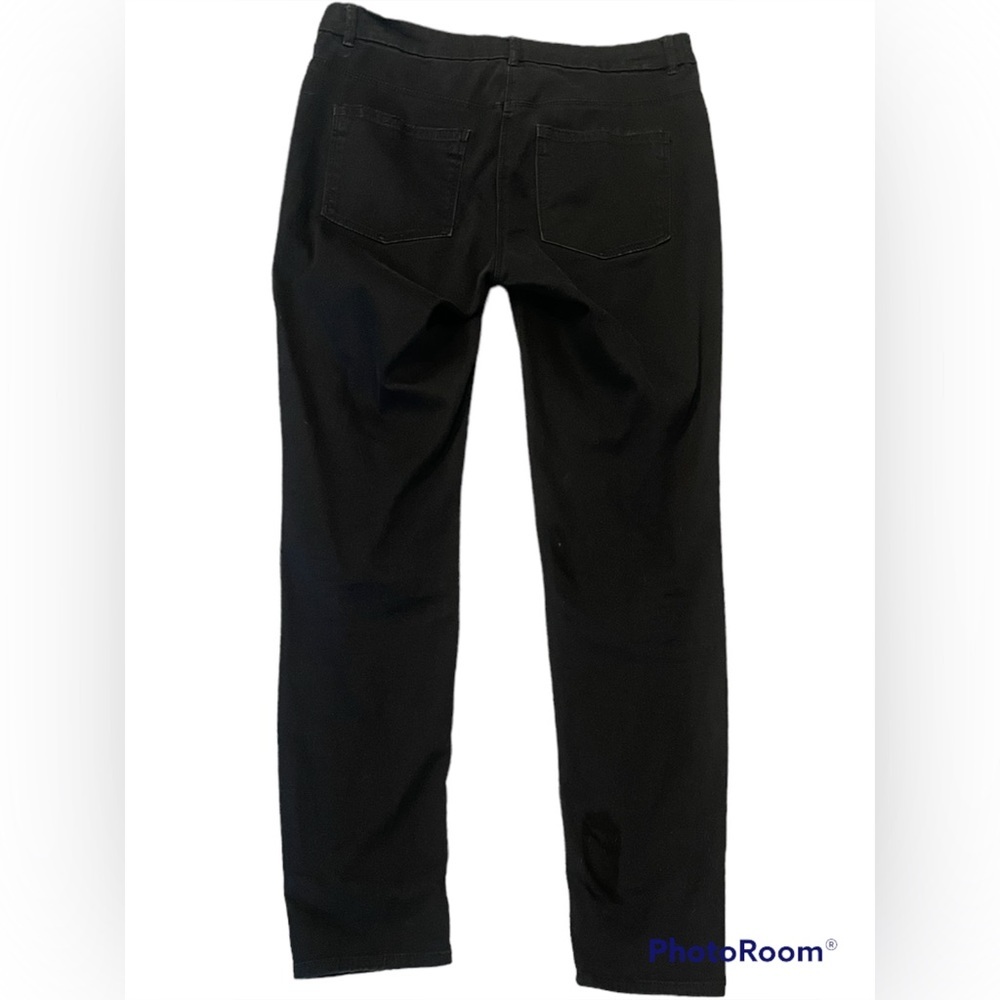 H&M Straight Leg Jeans in Black - Picture 3 of 7